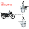 Honda PZ22 WIN100 CD100 Motorcycle Carburetor